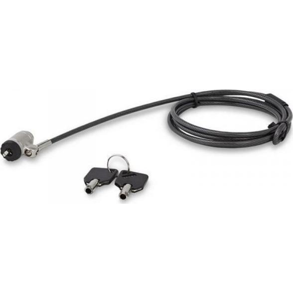 StarTech.com LTLOCKKEY kabelslot Zwart, Zilver 2 m