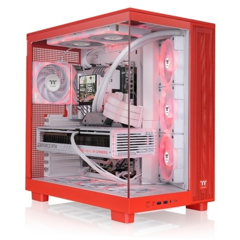 THERMALTAKE View 380 XL TG ARGB piros CA-11E-00MRWN-00