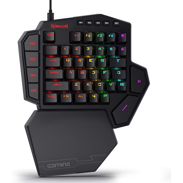 Redragon K585 (Blue Switch) Egykezes Vezetékes Mechanikus Gaming Billentyűzet - Fekete