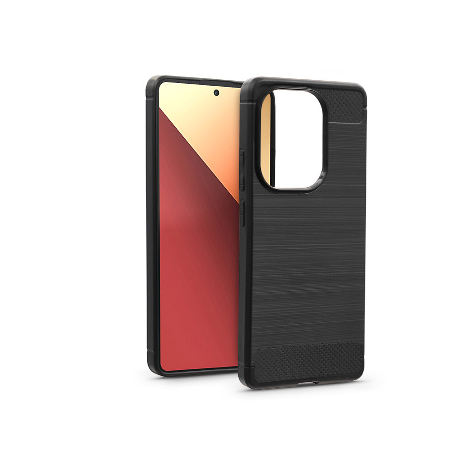 Xiaomi Redmi Note 13 Pro 4G/Poco M6 Pro 4G szilikon hátlap - Carbon - fekete (HF284014)