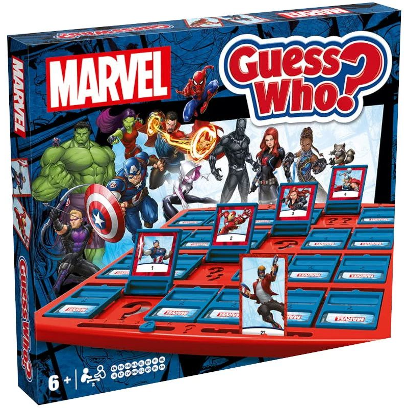 Познай кой - Логическа игра от серията Marvel — Winning Moves