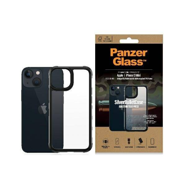 PanzerGlass 0318 mobiele telefoon behuizingen Hoes Zwart