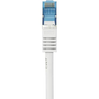 RJ45 пач кабел, мрежов LAN кабел, огнеупорен, CAT 6A S/FTP [1x RJ45 щепсел - 1x RJ45 щепсел] 0,5 m сив, Renkforce (RF-4145280)