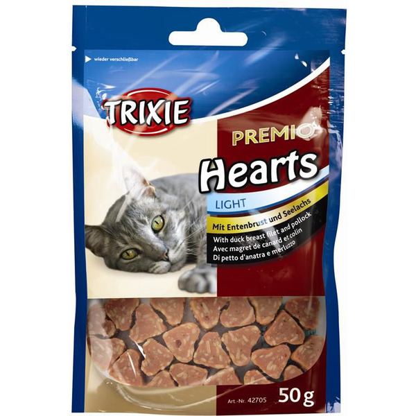 Trixie Jutalomfalat Premio kacsás szívek 50gr