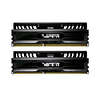 16GB 1600MHz DDR3 RAM Patriot Viper3 XMP Black Kit (2X8GB) CL9 (PV316G160C9K)