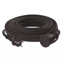 Emos P01825R hosszabbító gumikábellel IP44 3x2.5mm 25m fekete