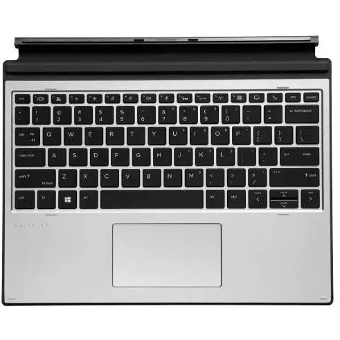 HP L67436-A41 toetsenbord voor mobiel apparaat Belgisch Pogo Pin Zilver