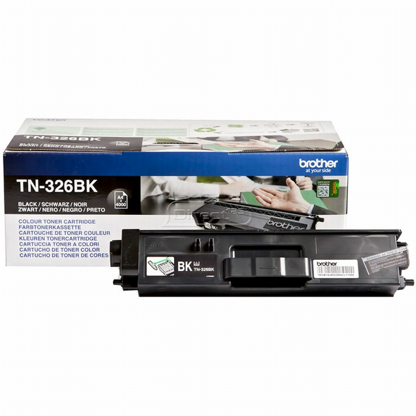 Brother TN-326BK tonerpatron 1 stk Original Sort