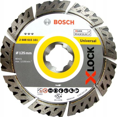Bosch 2 608 615 161 sarokcsiszoló tartozék Vágótárcsa (2608615161)