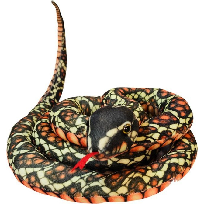 Plüss Kígyó Kabala - 110 cm, Barna (16442)