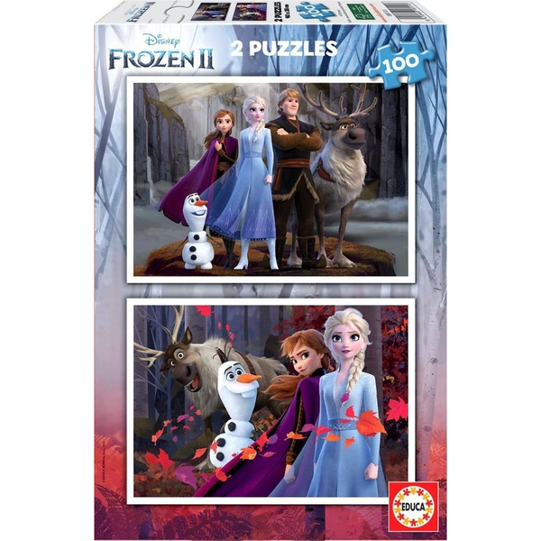 Educa 2x100 Darabos Puzzle - Jégvarázs 2