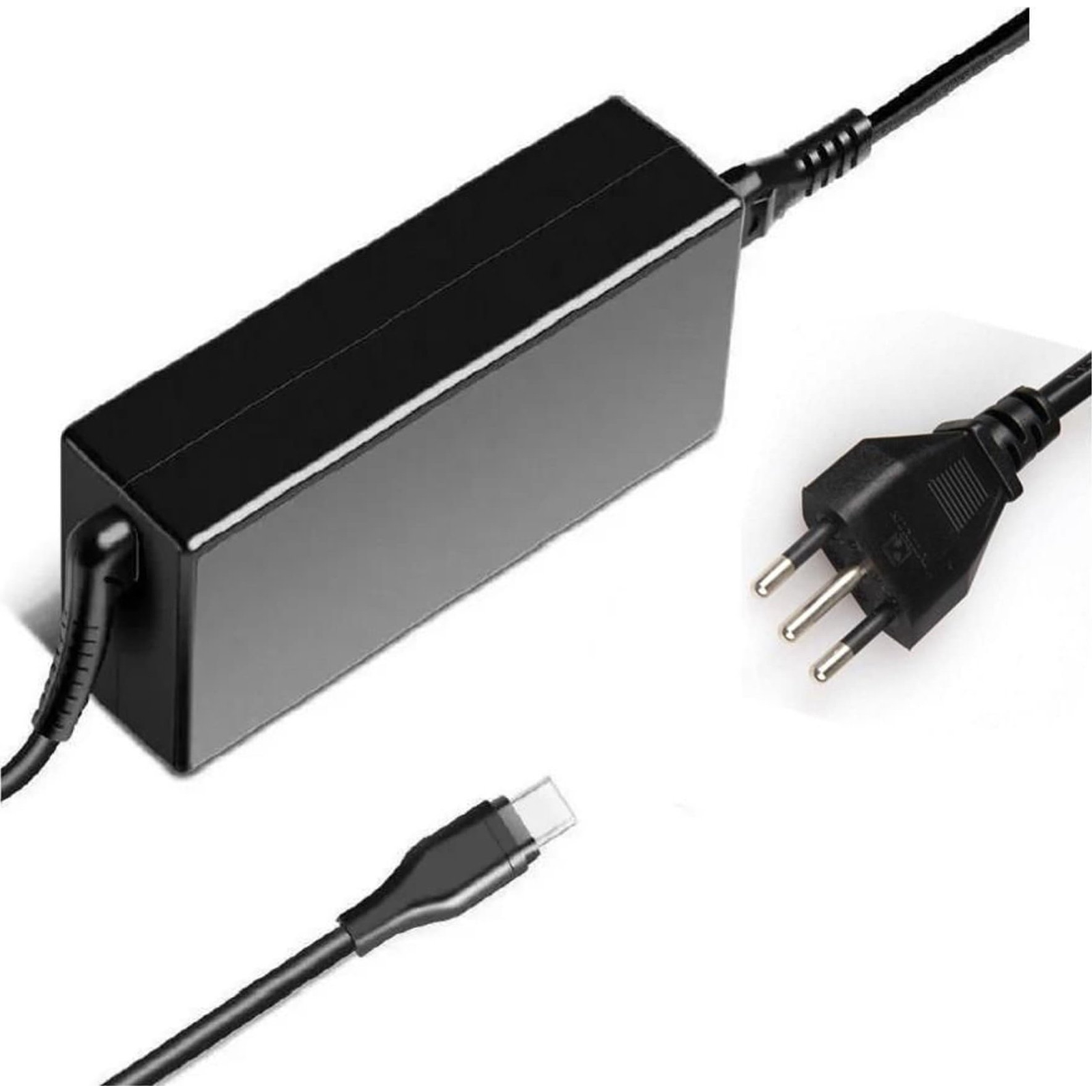 CoreParts MBXUSBC-AC0018 áramátalakító és inverter Beltéri 65 W Fekete (USB-C Power Adapter)