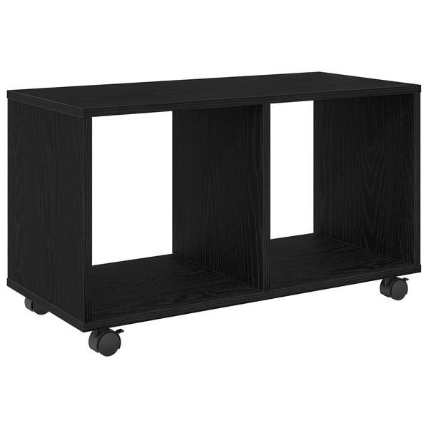 Görgős Asztal Fekete Tölgy 72x33x42,5 cm Mérnöki Fa