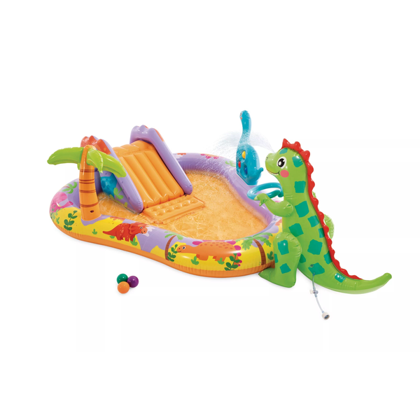 Intex: Dinó park - Felfújható vízi játszótér (2.01 x 1.57 x 0.67m)