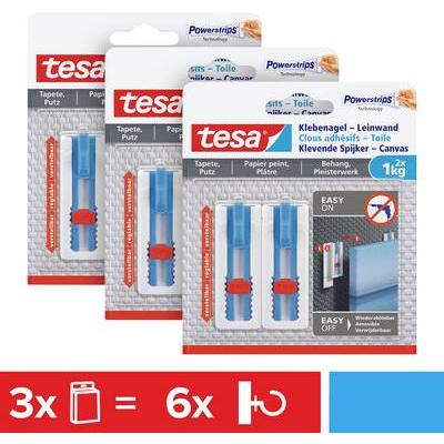 Tesa 77778 Öntapadós körömvászon állítható Fehér (77778-00500-00) (77778-00500-00)