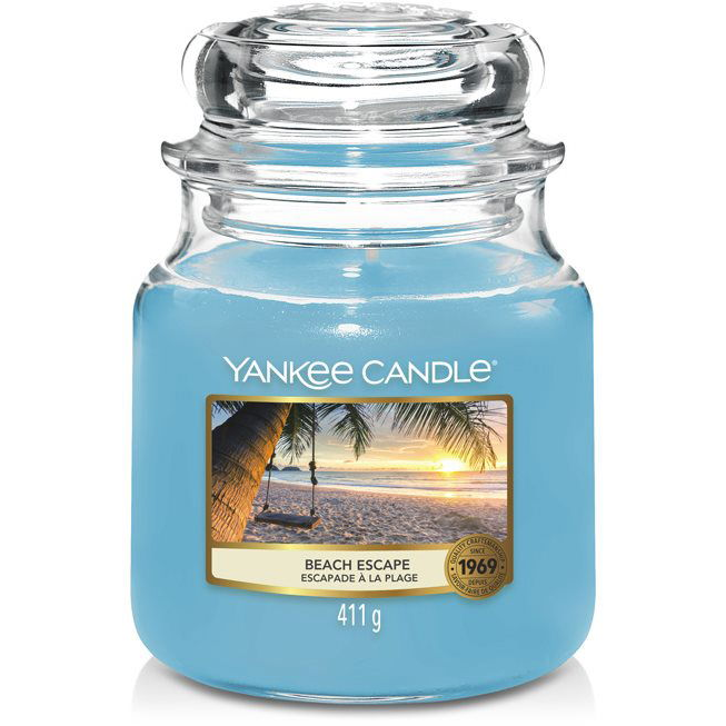 YANKEE CANDLE Beach Escape 411 g (5038581112961)