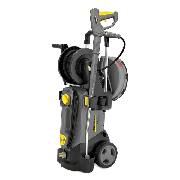 Hochdruckreiniger HD 5/15 CX Plus + FR Classic EasyStar (grau/schwarz, mit Schlauchtrommel + Flächenreiniger)