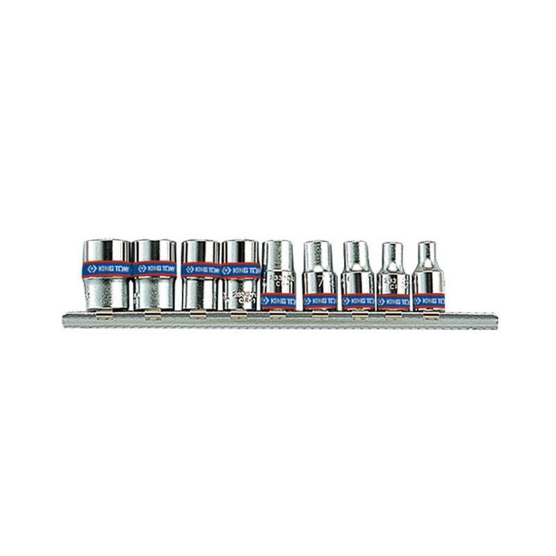 KINGTONY 2509MR Dugókulcskészlet - 9 db-os, 1/4