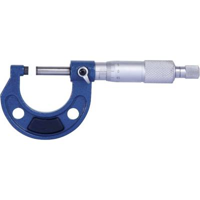 Basetech 1599710 Mikrométer 100 mm (max) Leolvasás: 0.01 mm DIN 863-1 (1599710)