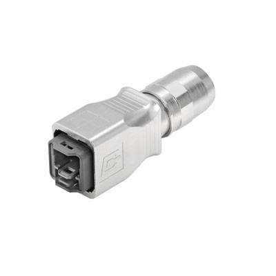 Weidmüller 1011560000 Érzékelő-/működtető összekötő, konfekcionálatlan RJ45 kuplung ház 10 db (1011560000)