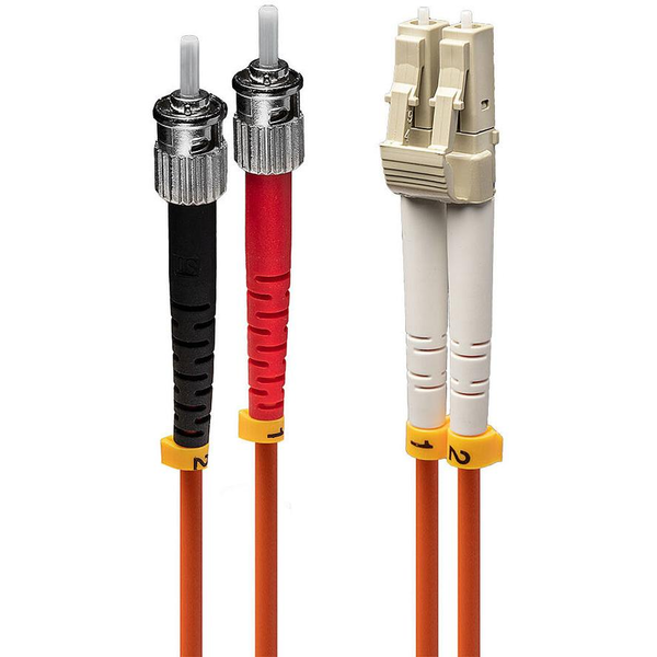 Lindy 46491 InfiniBand og fiberoptisk kabel 2 m LC ST Orange
