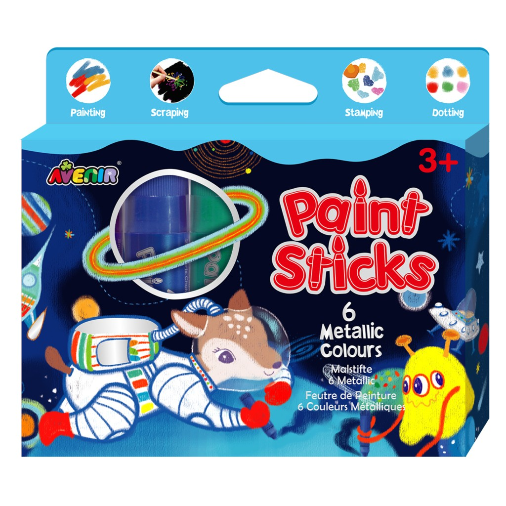 Avenir Festő stift - 6 metál színű (BTS196011)