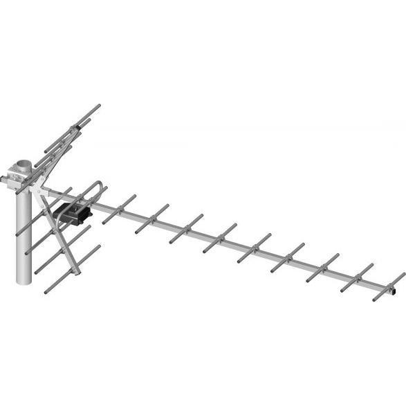 Irányított TV Antenna 21-60 "Yaga" 19-elemes sim. Közönséges