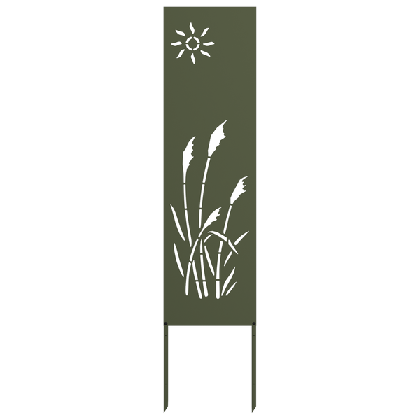 Panou Decorativ de Grădină Verde oliv 32 x 140 cm