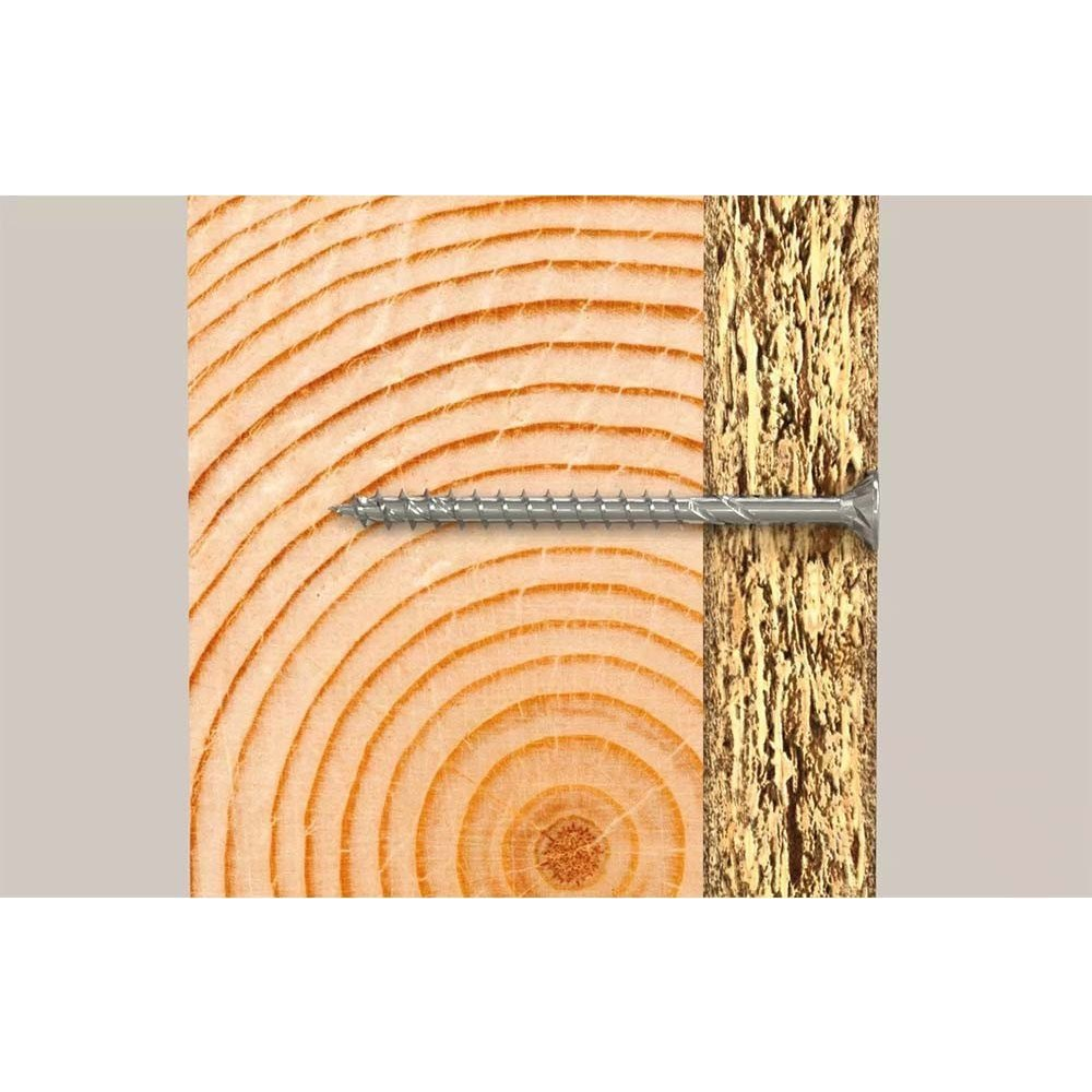 Fischer 670408 Power-Fast II Szorítólemezes csavarok 5 mm 100 mm Kereszthornyú Pozidriv Acél Galvanikusan cinkezett 200 db (670408)