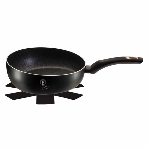 Berlinger Haus BH/1855NO Flip serpenyő 26 cm - Fekete (BH/1855NO)