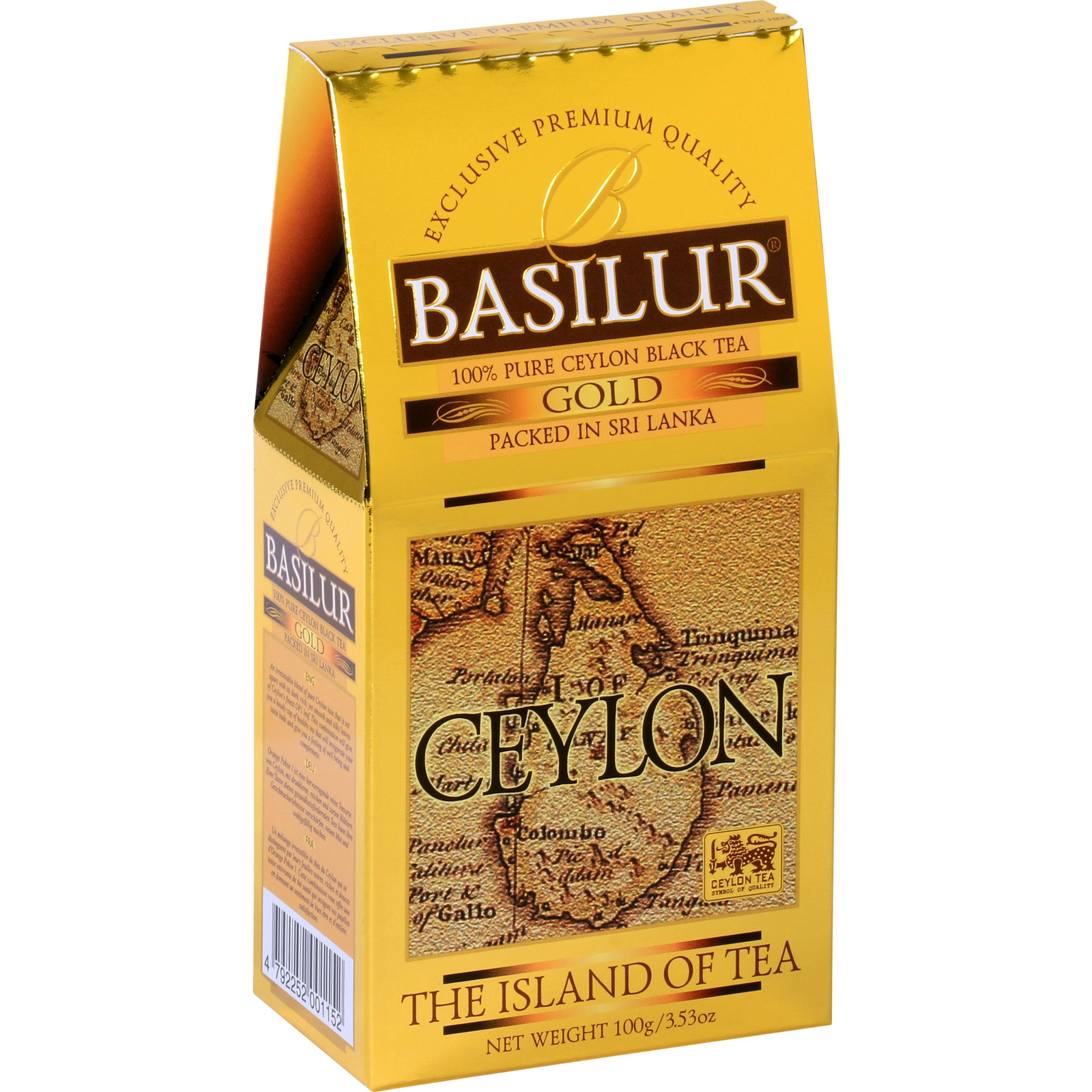 BASILUR Island of Tea Gold OP1 100 g, papír (4792252001152)