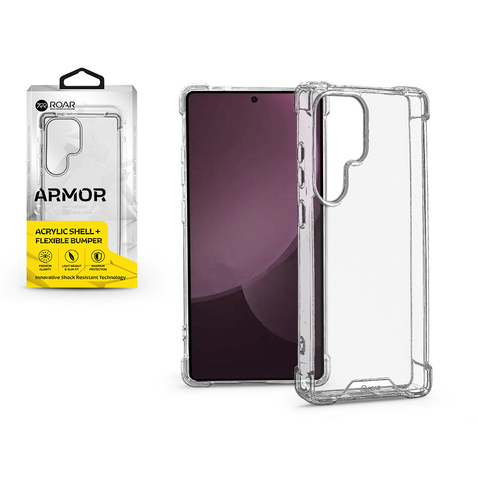 Roar Armor Gel szilikon tok - Samsung SM-S938 Galaxy S25 Ultra - átlátszó (KC341083)