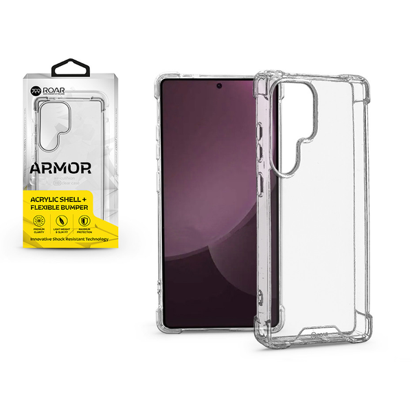 Roar Armor Gel szilikon tok - Samsung SM-S938 Galaxy S25 Ultra - átlátszó