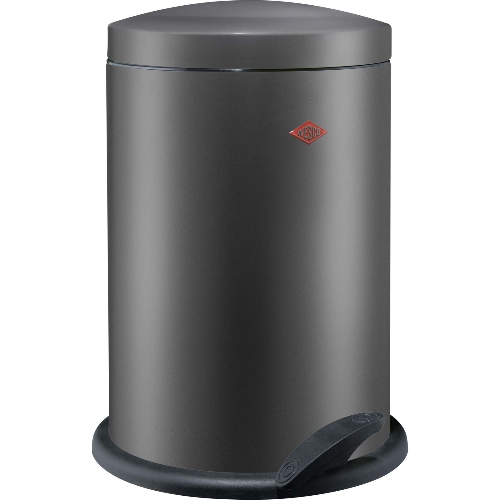 WESCO Treteimer Alpha 13 literes pedálos fém szemetes - Grafit (112807)