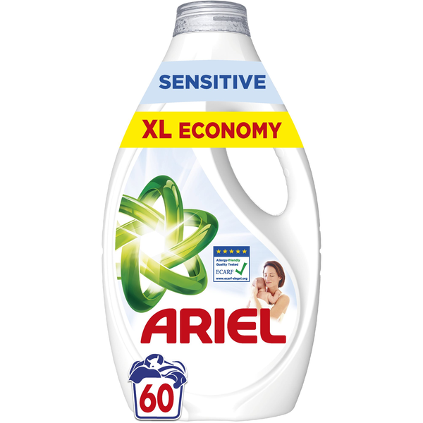 ARIEL Sensitive 2,7 l (60 mosás)