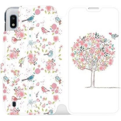 Flip case for mobile Samsung Galaxy A10 - 120S Tree and birds (5903226878833)