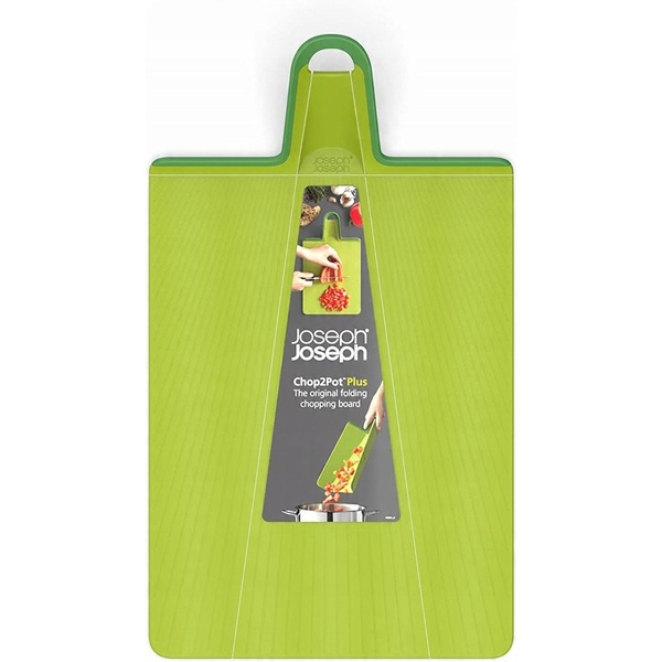 Tabla De Cortar Plegable Verde Chop2pot™ Plus, Multifuncional, Antideslizante, Apta Para Lavavajillas, Diseño Compacto Y Funcional.
