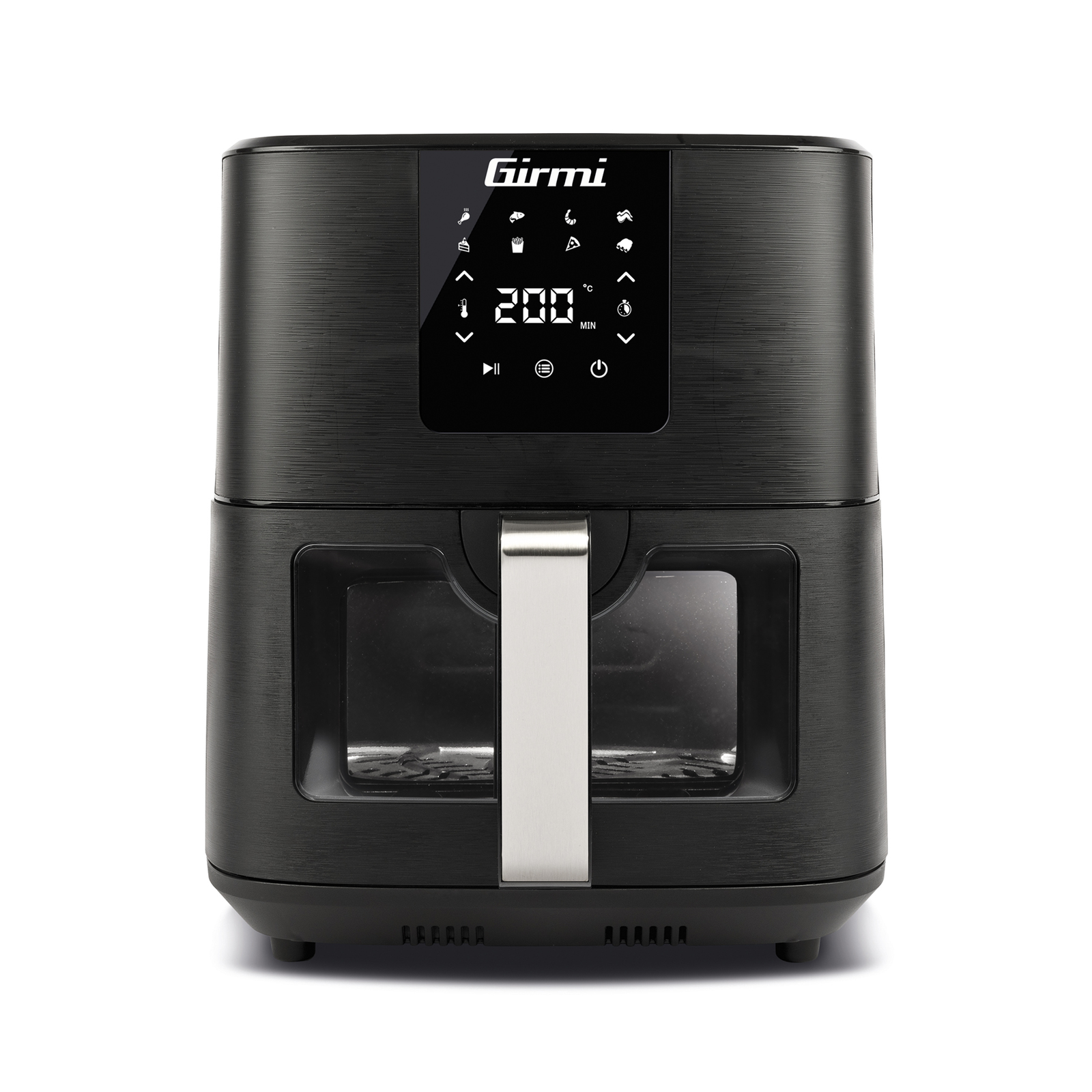Girmi FG79 AirFryer Forrólevegős sütő 9L 1700 Watt - Fekete (FG79)