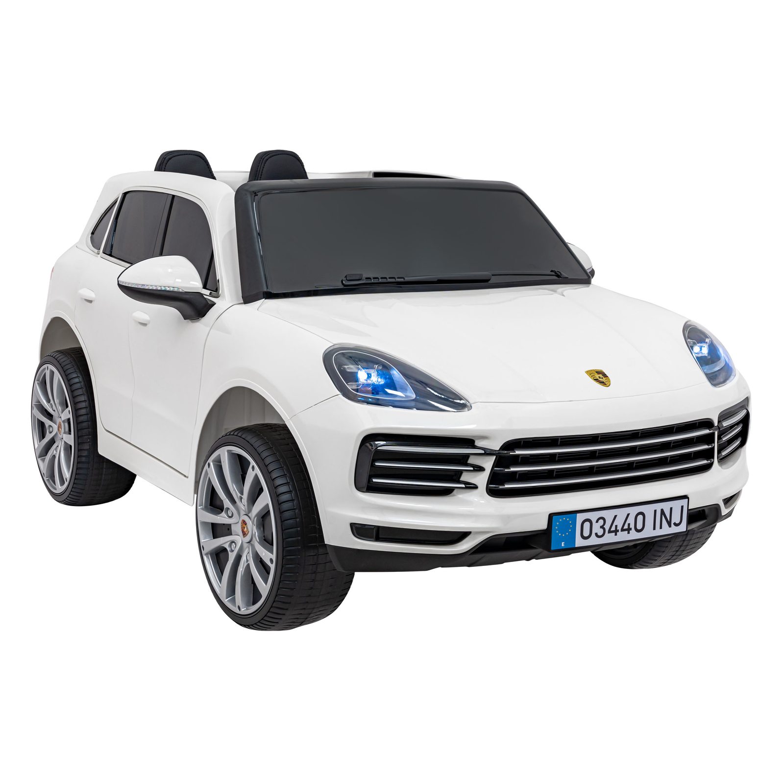 Ramiz Porsche Cayenne S Elektromos Autó - Fehér (PA.7192.EXL.BIA)