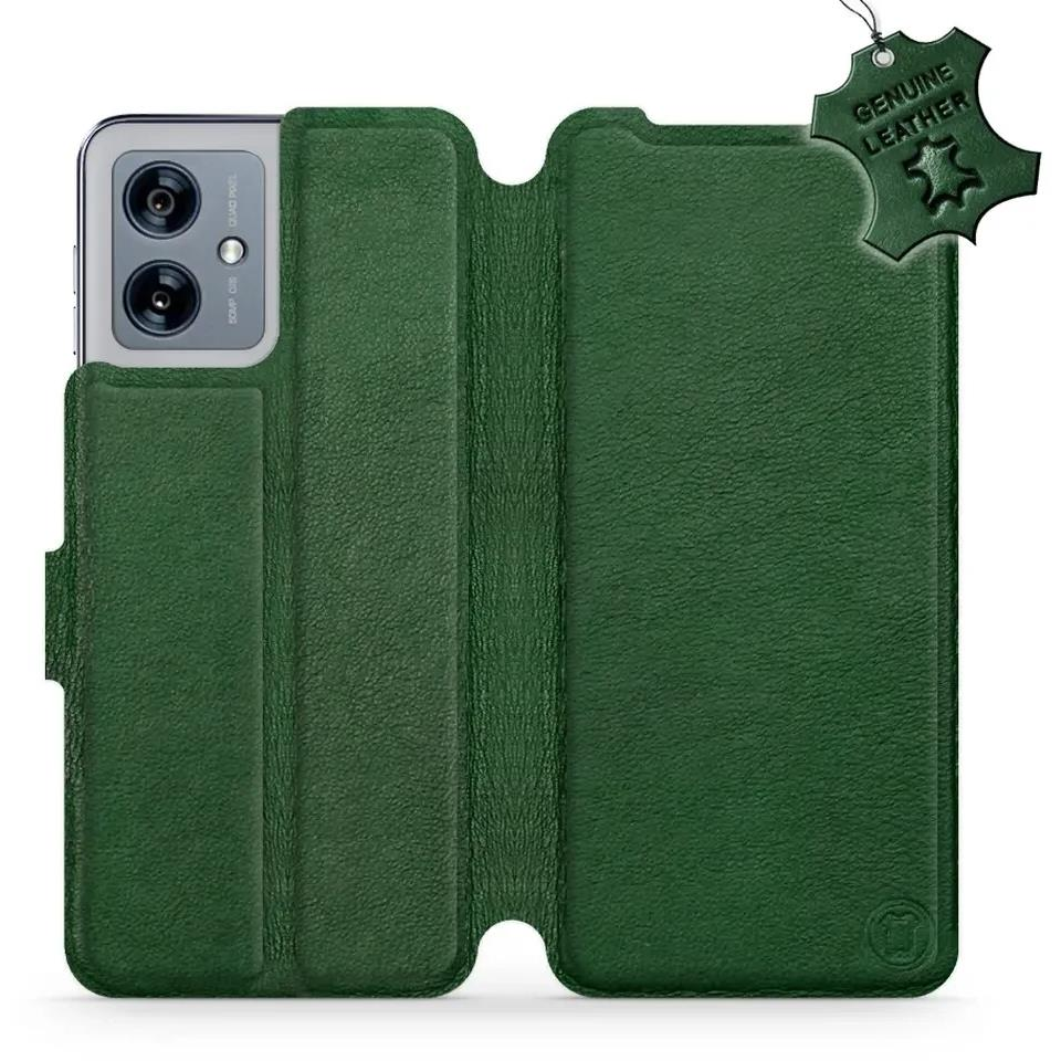 Mobiwear Motorola Moto G54 5G / Moto G54 5G Power Edition zöld flipes bőr tok (5904808755818)
