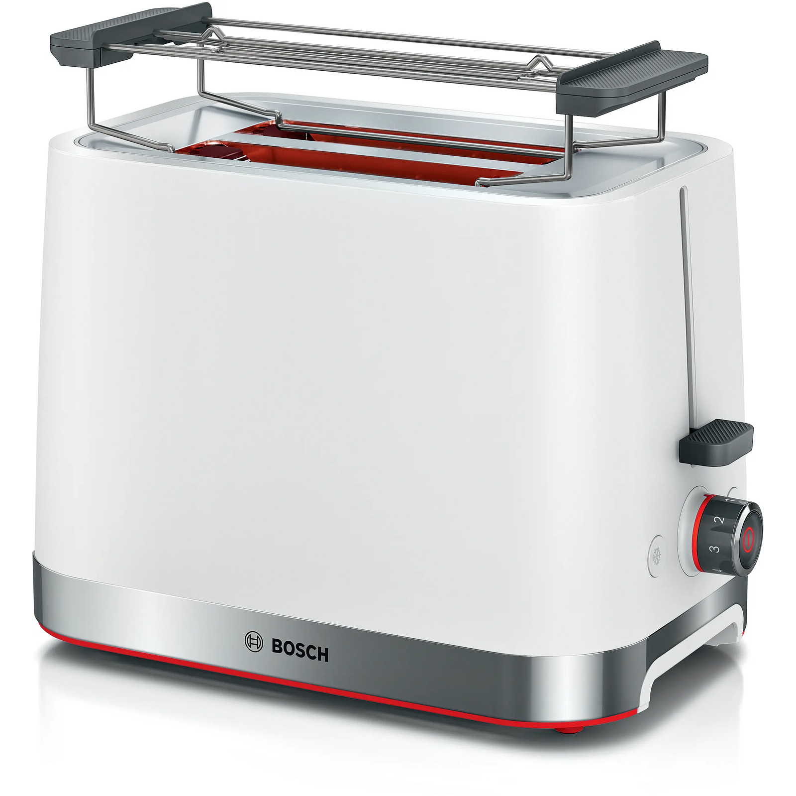 Bosch TAT4M221 műanyag 2 szeletes kenyérpirító 950W - Fehér (TAT4M221)