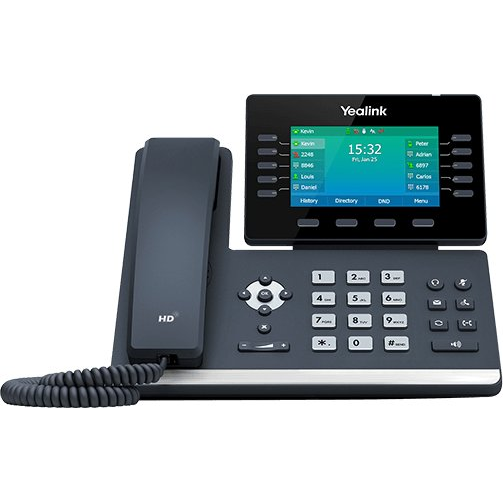 Yealink SIP-T54W telefono IP Nero 10 linee LCD Wi-Fi