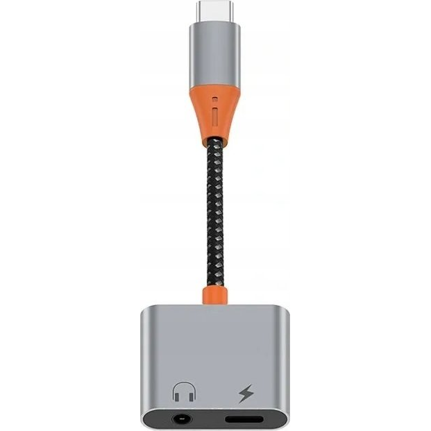 WiWU LT10 Audioadapter Type-C-Type-C/3.5 mm Jack