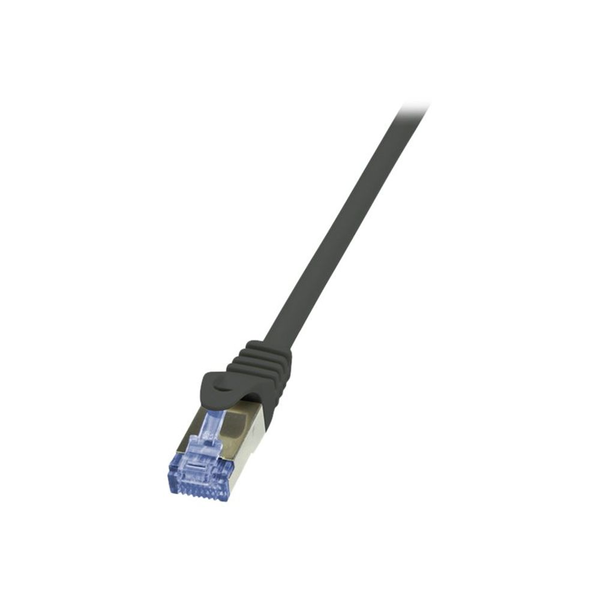 RJ45 0.50m Zwart Cat6A S/FTP LogiLink