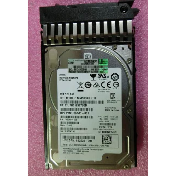 Dysk serwerowy HP 1TB 12G SAS MDL 7.2K SFF