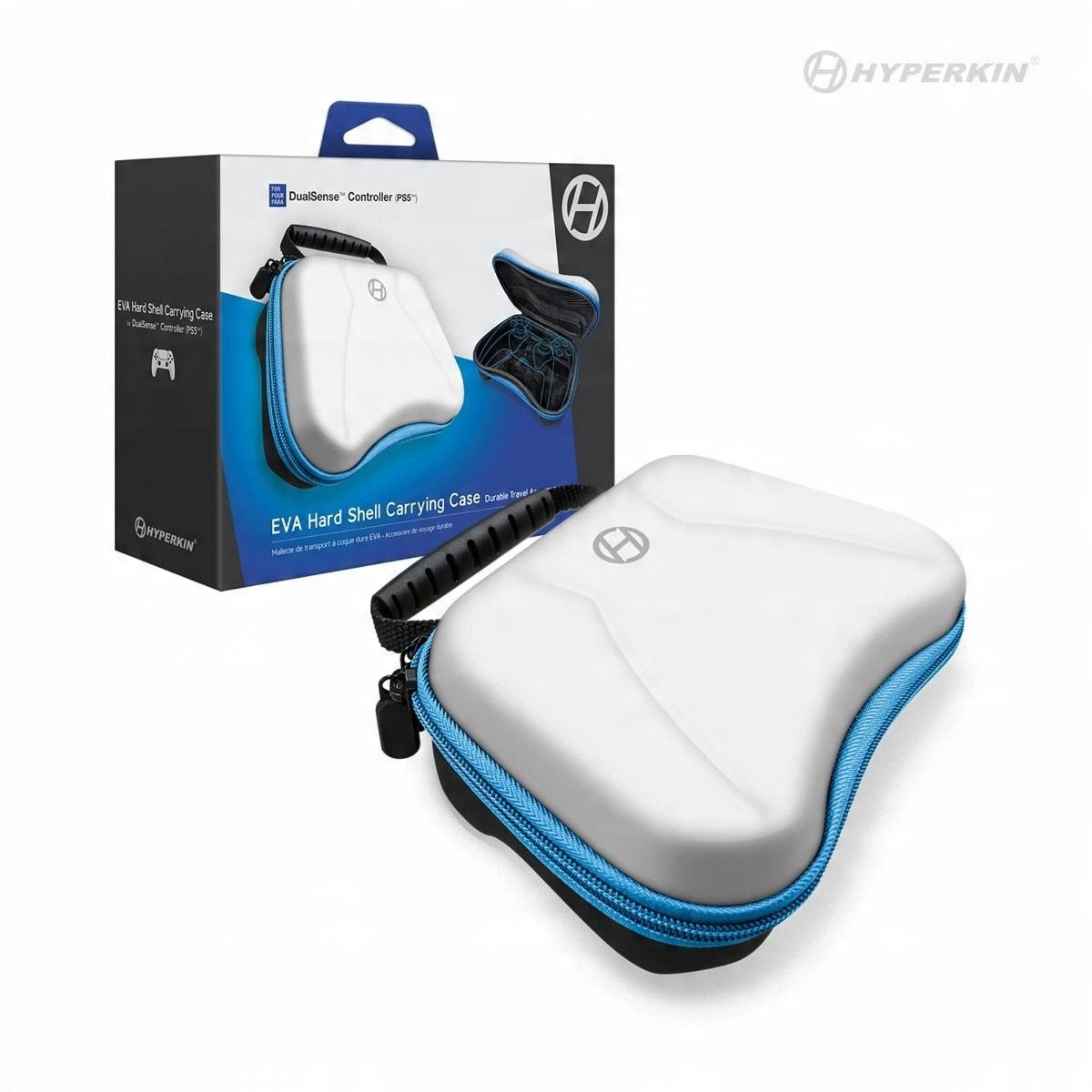 Hyperkin M07483-WH EVA megerősített fehér PS5 kontroller utazótok (M07483-WH)