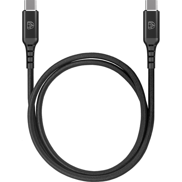 DEQSTER 50-1008628 USB-kabel 1 m USB C Sort