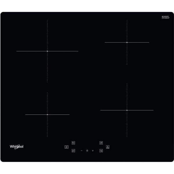 Whirlpool WS Q4860 NE Sort Indbygget 60 cm Zone induktionskogeplade 4 zone(s)