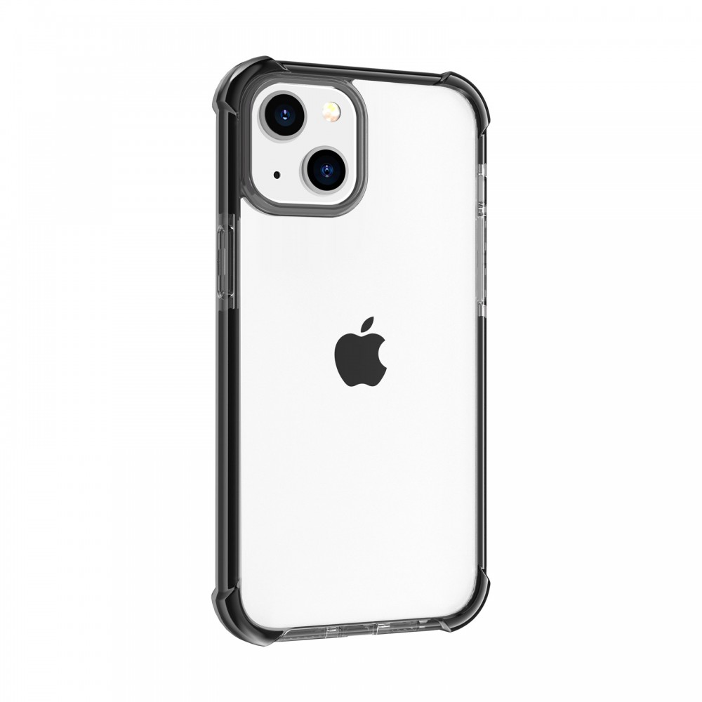 iPhone 14 ütésálló szilikon hátlap, Fekete (CEL-SCK-IPH1461-BK)