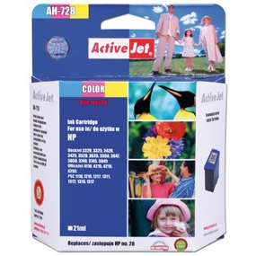 ActiveJet (HP C8728A 28) Refill Tintapatron Színes (EXPACJAHP0008)
